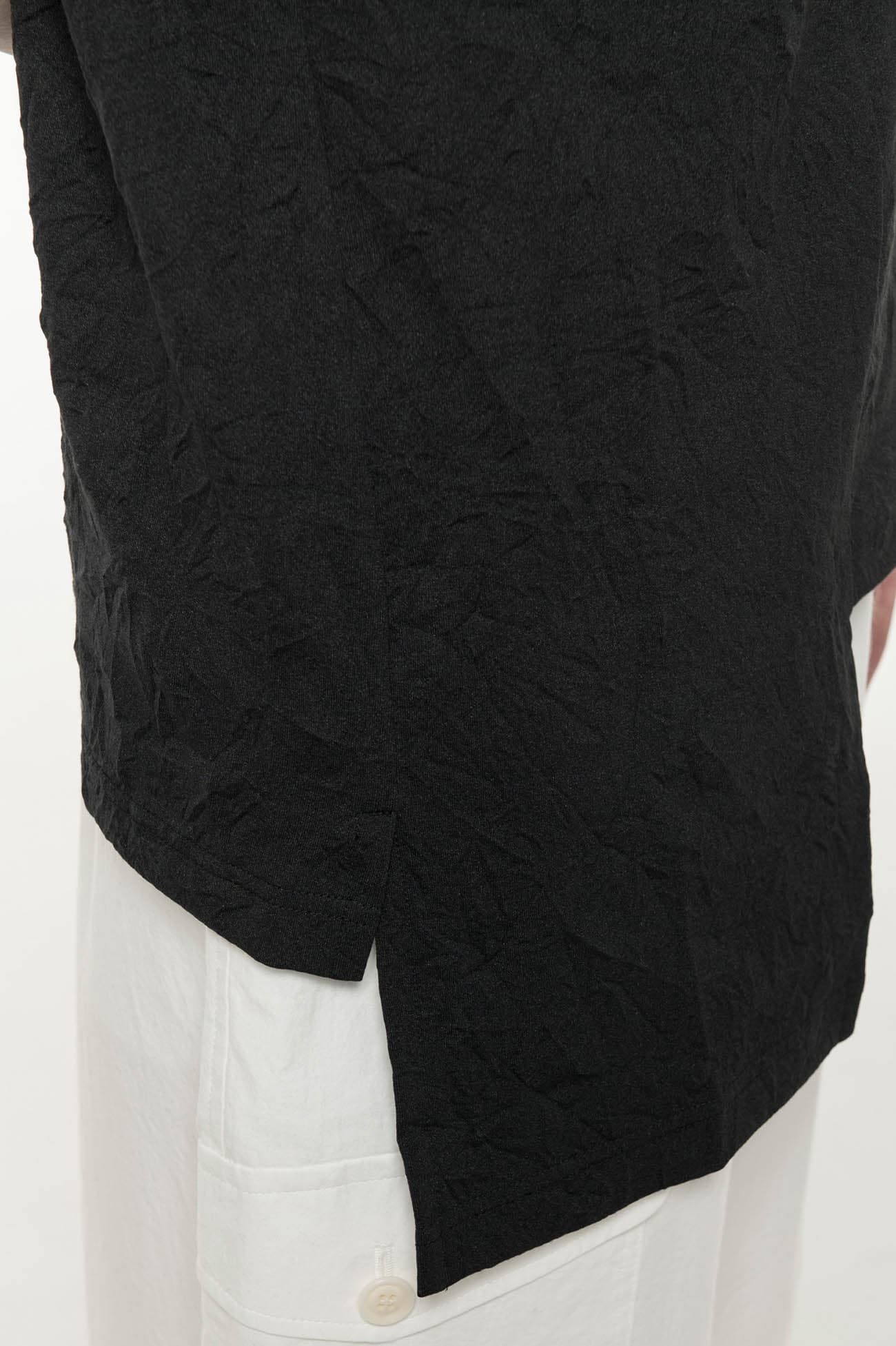 75dx60/-COTTON WRINKLE ASYMME FRENCH ST