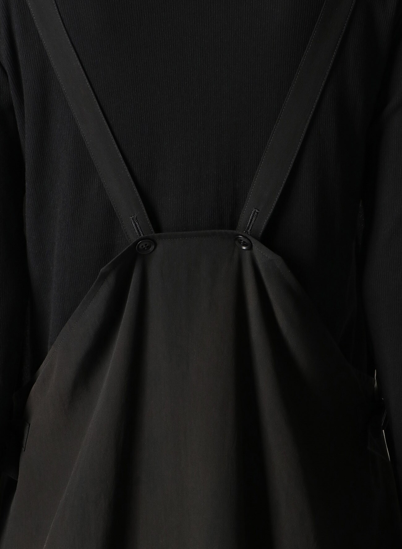 BLURRED PANSY PRINT DRESS(XS Black): Y's｜THE SHOP YOHJI YAMAMOTO