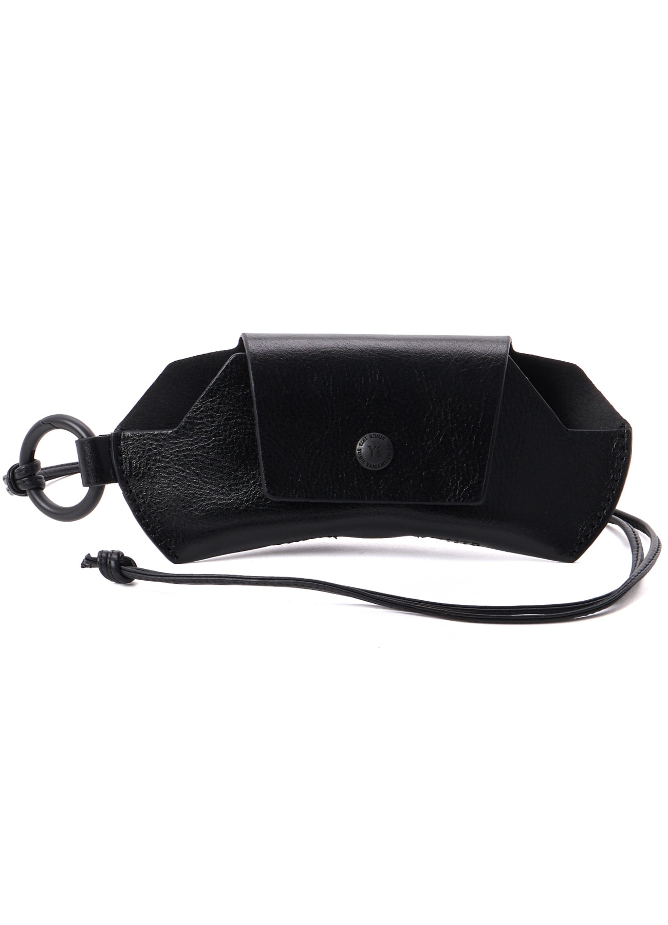 SEMI GLOSS LEATHER EYE-GLASS CASE