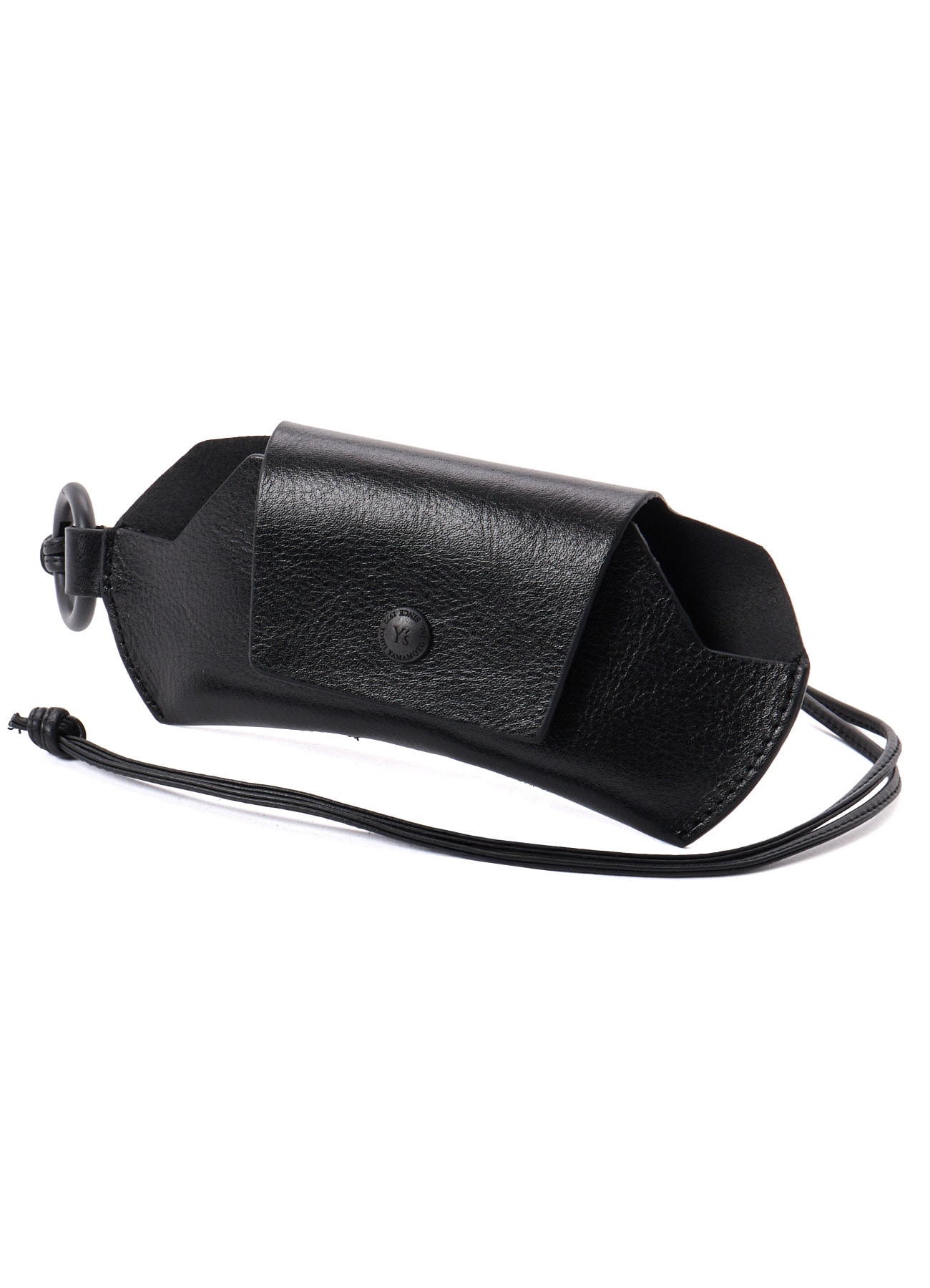 SEMI GLOSS LEATHER EYE-GLASS CASE