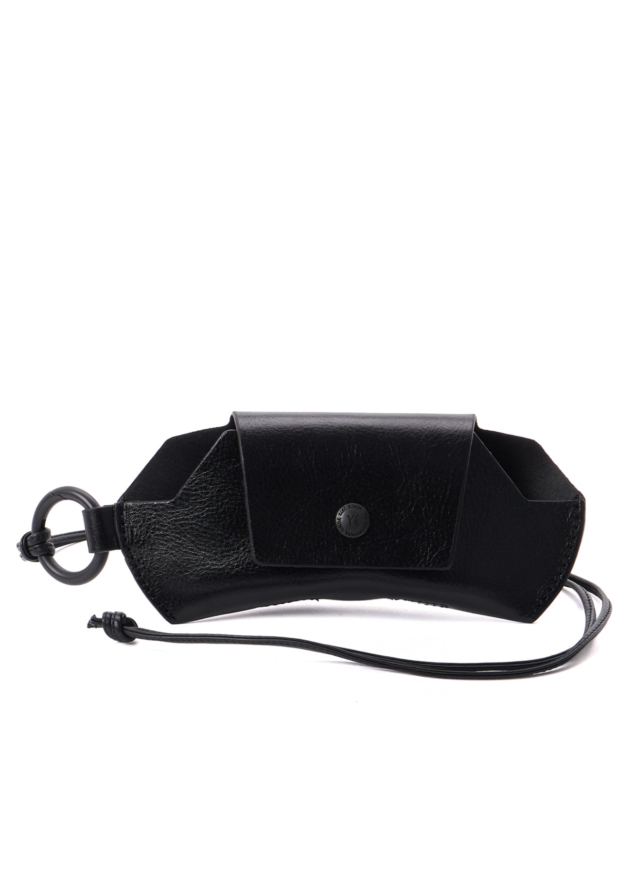 SEMI GLOSS LEATHER EYE-GLASS CASE