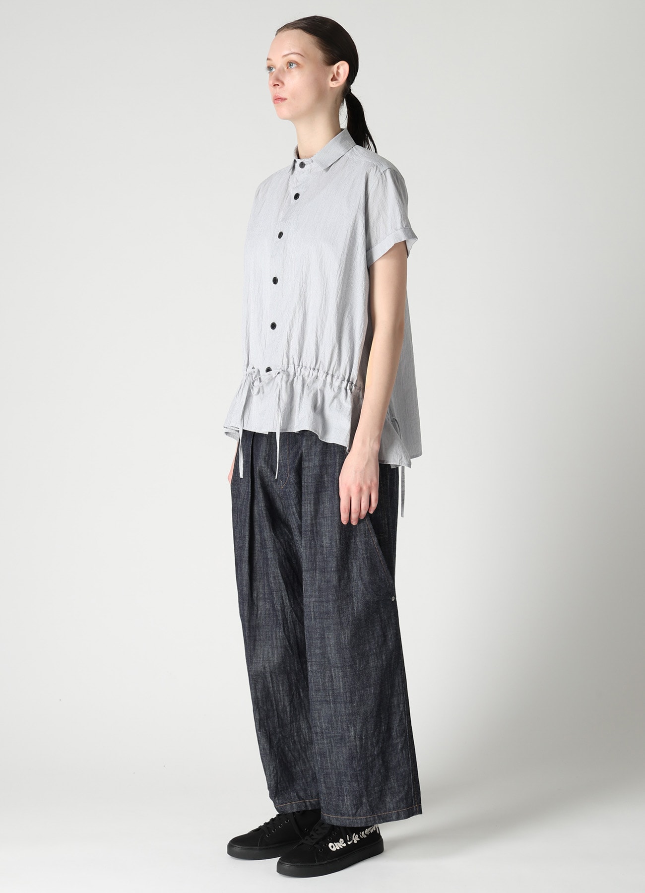 80/- COTTON GATHER BLOUSE