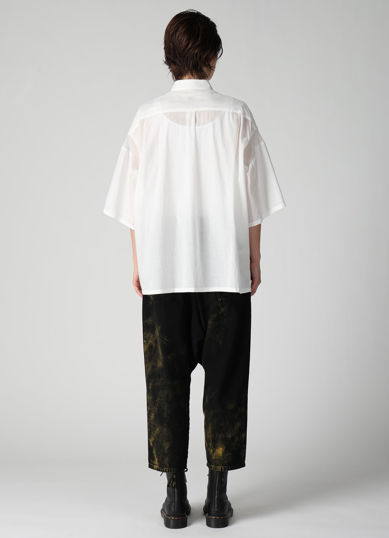60/- COTTON LAWN HALF SLEEVE RIB BLOUSE