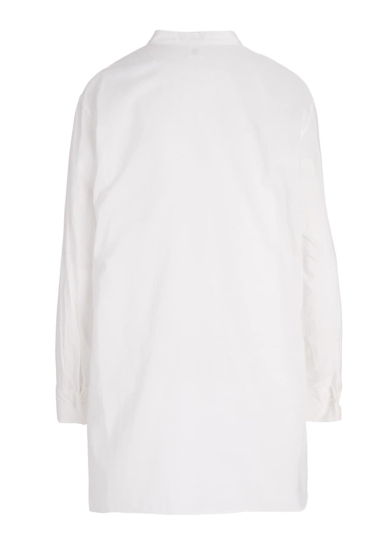 60/- COTTON LAWN STAND COLLAR STRING BLOUSE