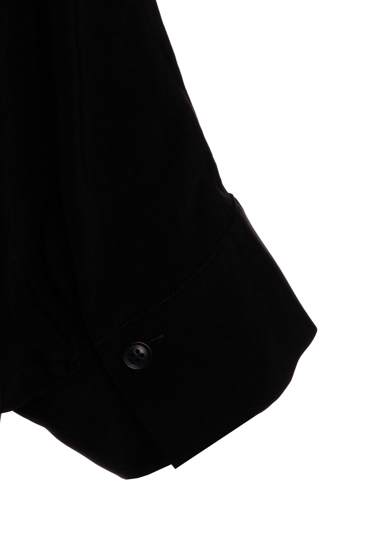 TA/PE CREPE DE CHINE HALF SLEEVE CAPE SHIRT
