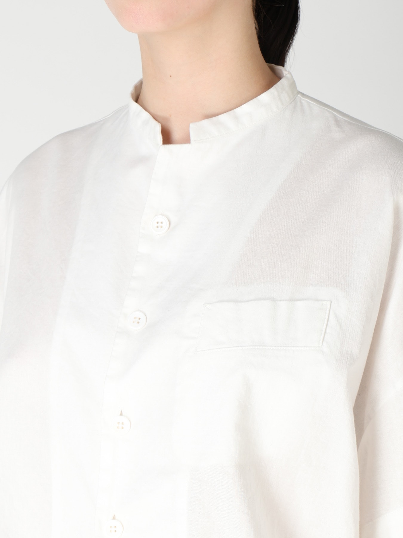 [Y's BORN PRODUCT] HALF SLEEVE BOX SHIRT