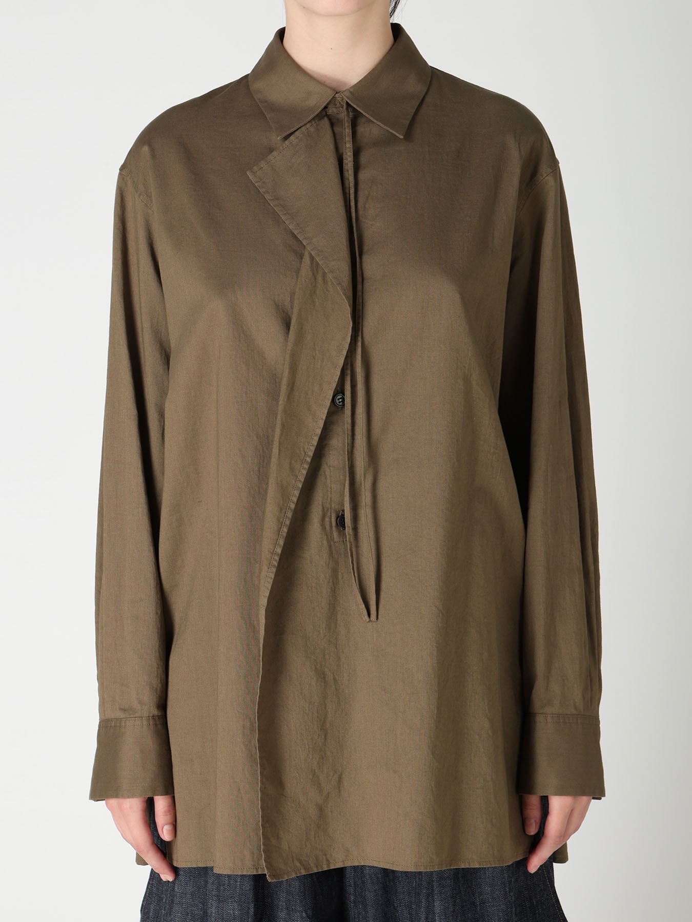 [Y's BORN PRODUCT] F/B OPEN BLOUSE