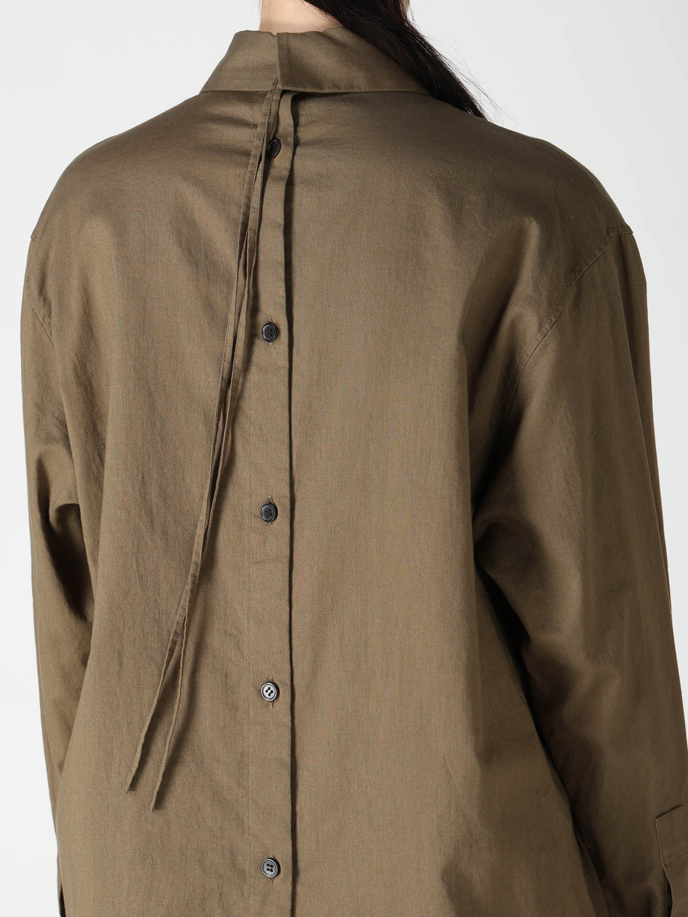 [Y's BORN PRODUCT] F/B OPEN BLOUSE