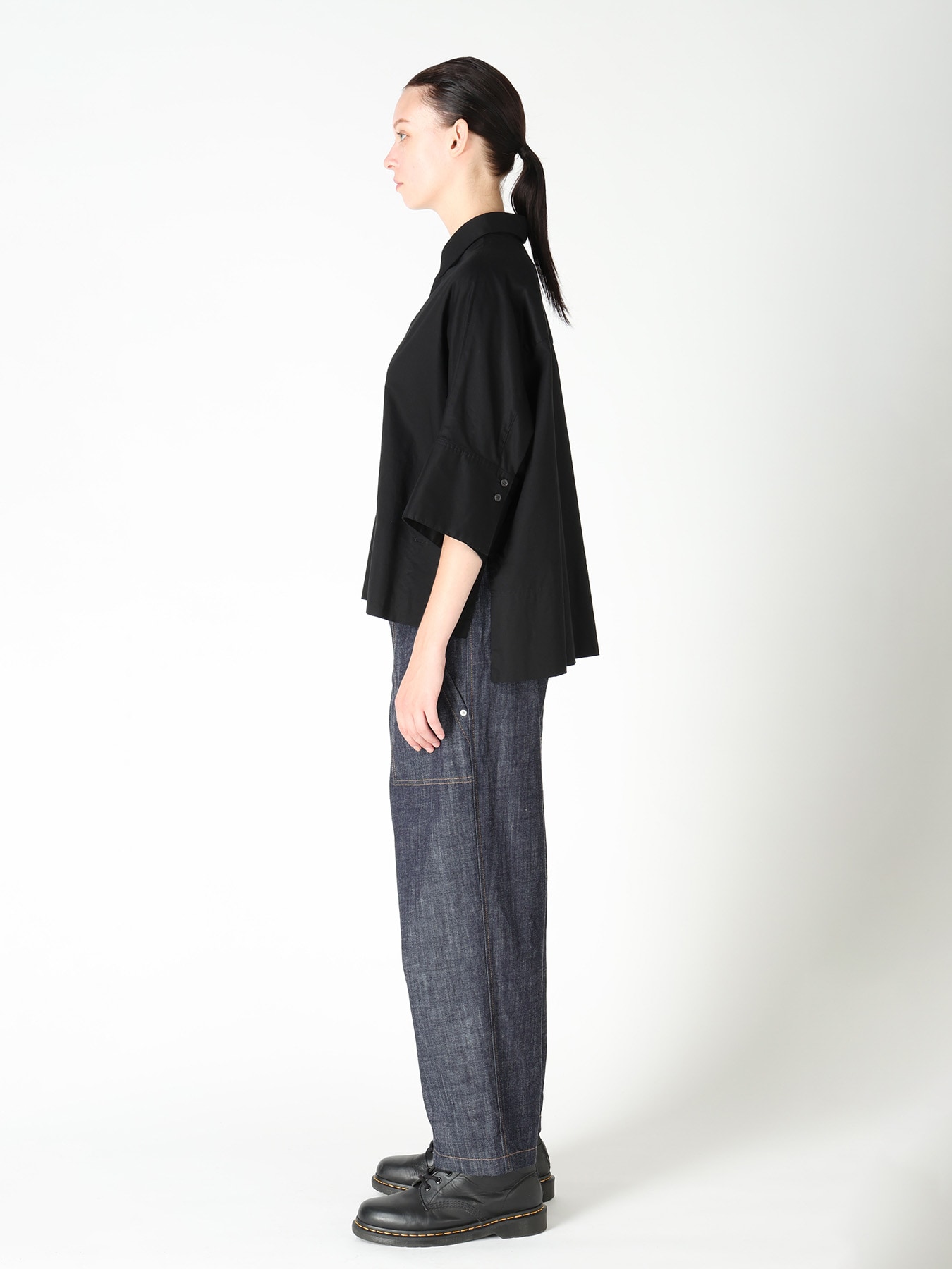 [Y's BORN PRODUCT] WIDE CUFFS SHIRT