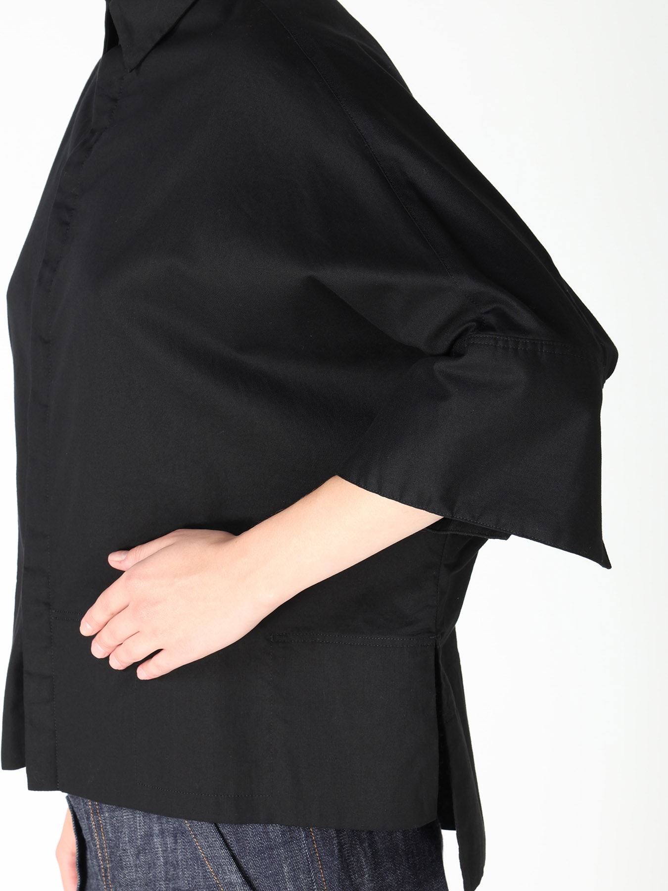 [Y's BORN PRODUCT] WIDE CUFFS SHIRT