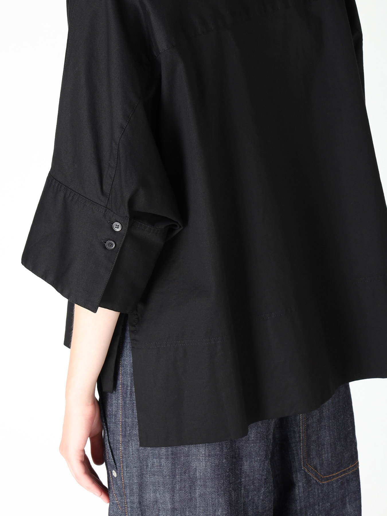 [Y's BORN PRODUCT] WIDE CUFFS SHIRT