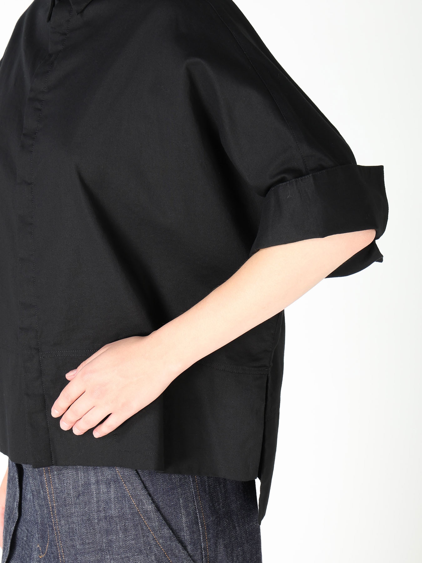[Y's BORN PRODUCT] WIDE CUFFS SHIRT