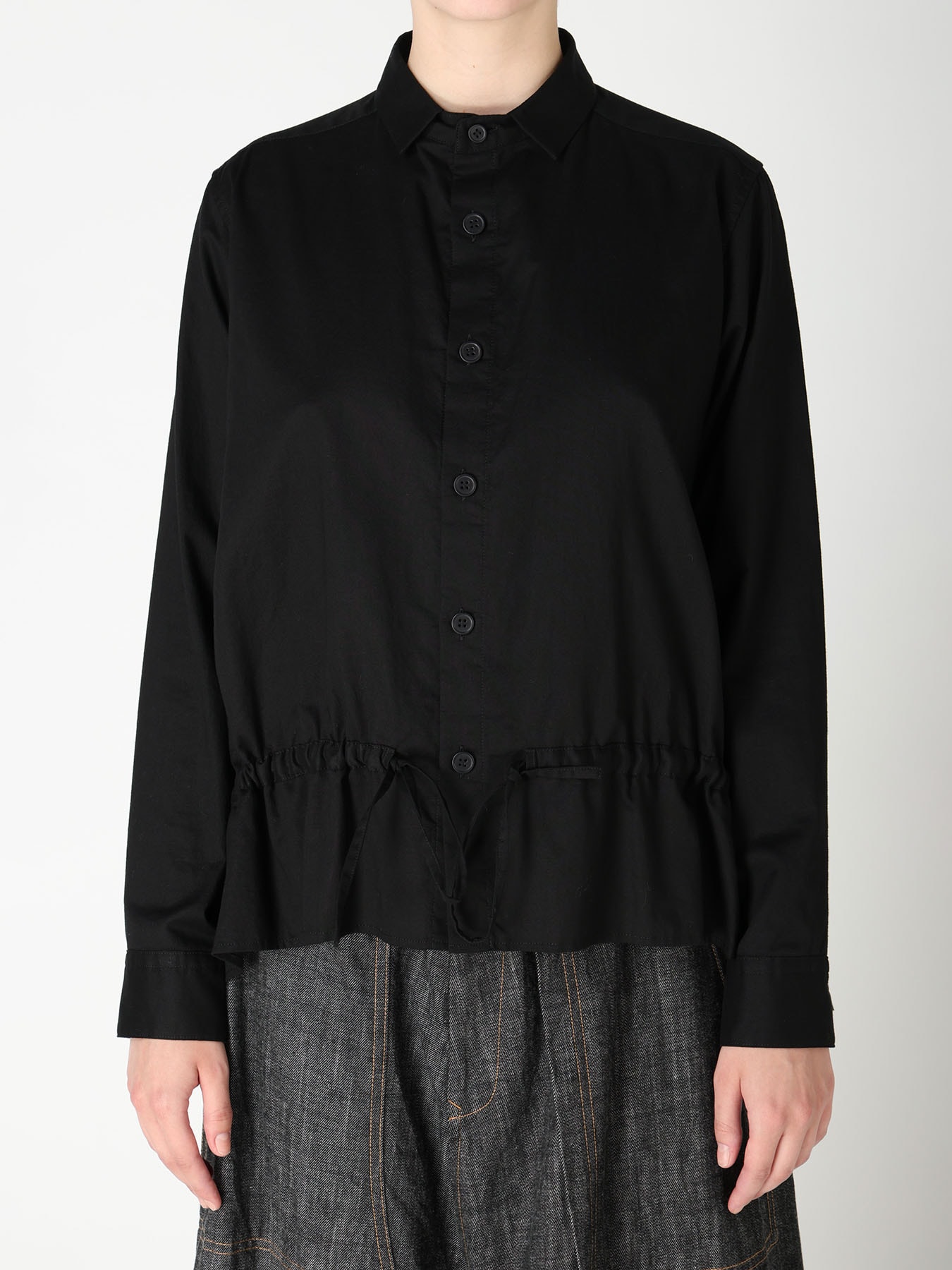 [Y's BORN PRODUCT] FRONT GATHER BLOUSE