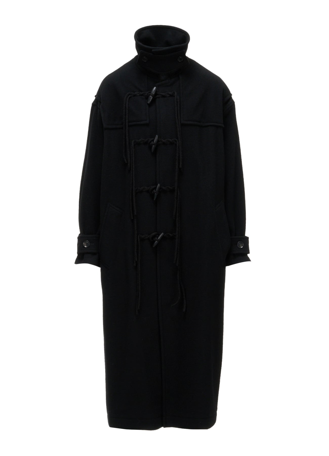 アルビY's ニットダッフルコート AIRY MOSSER LONG DUFFLE COAT(XS Black): Y's｜THE SHOP YOHJI YAMAMOTO