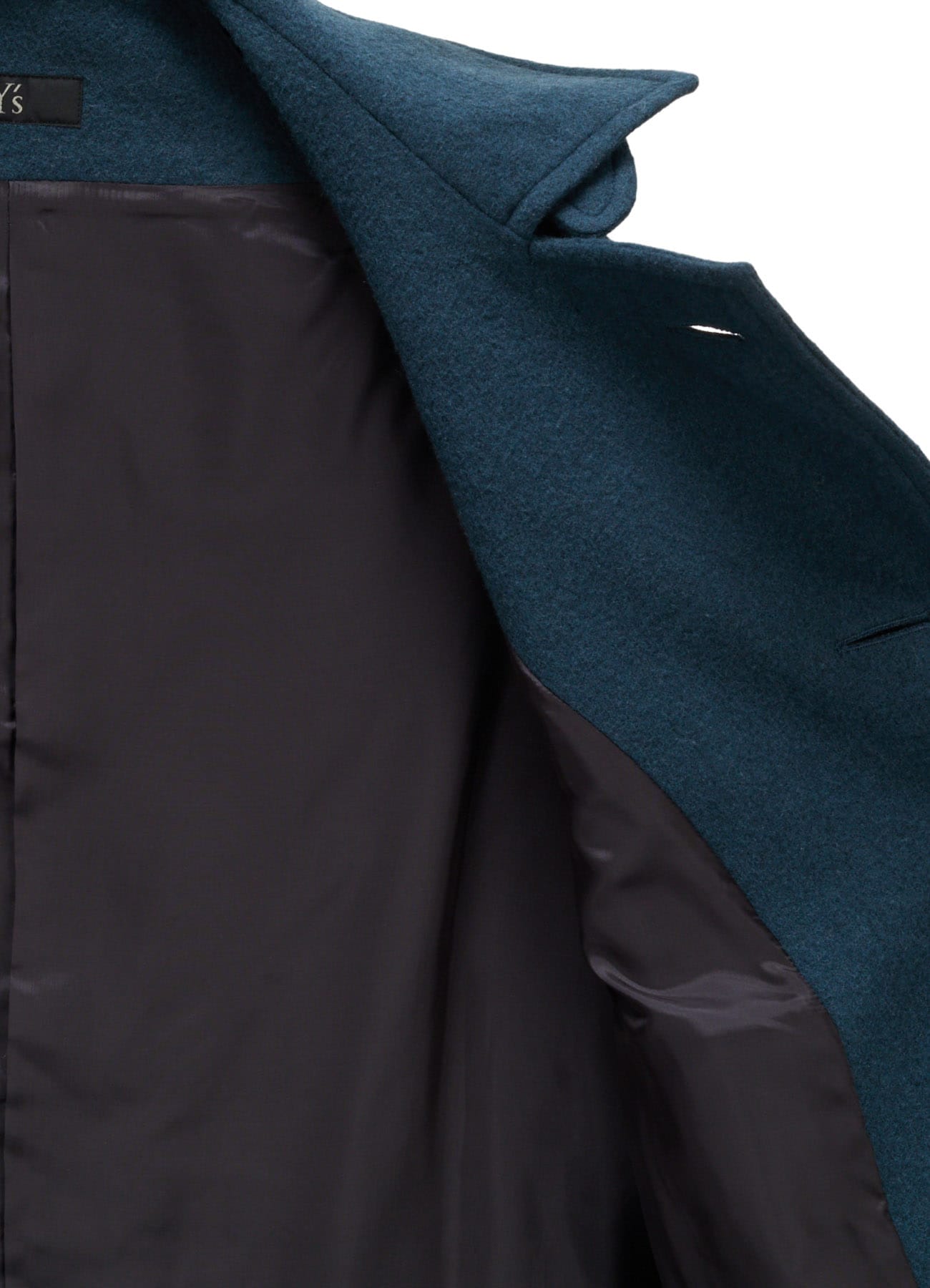 AIRY MOSSER RAGLAN SLEEVE COAT(S Blue Green): Y's｜THE SHOP YOHJI