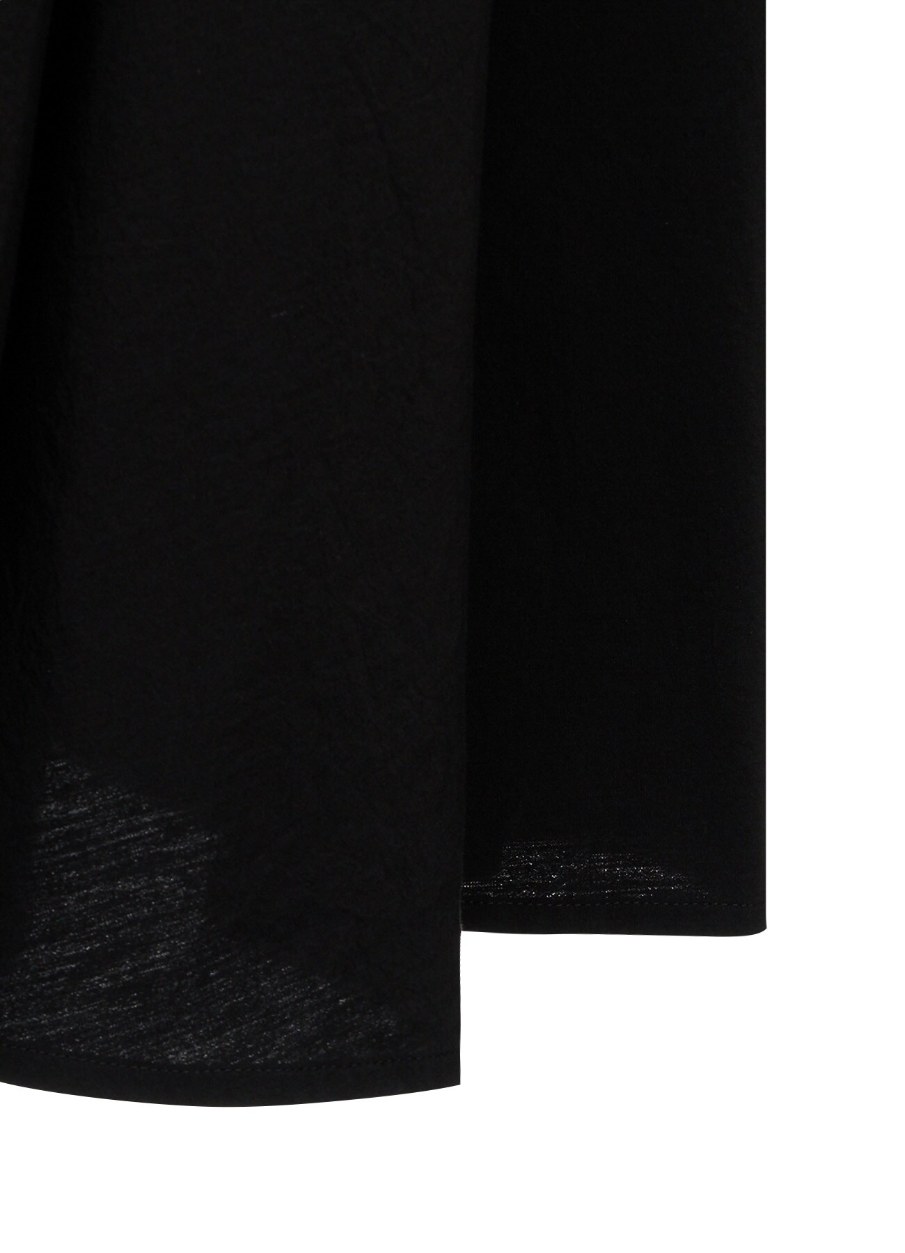 COTTON FLAX FLARE DRESS