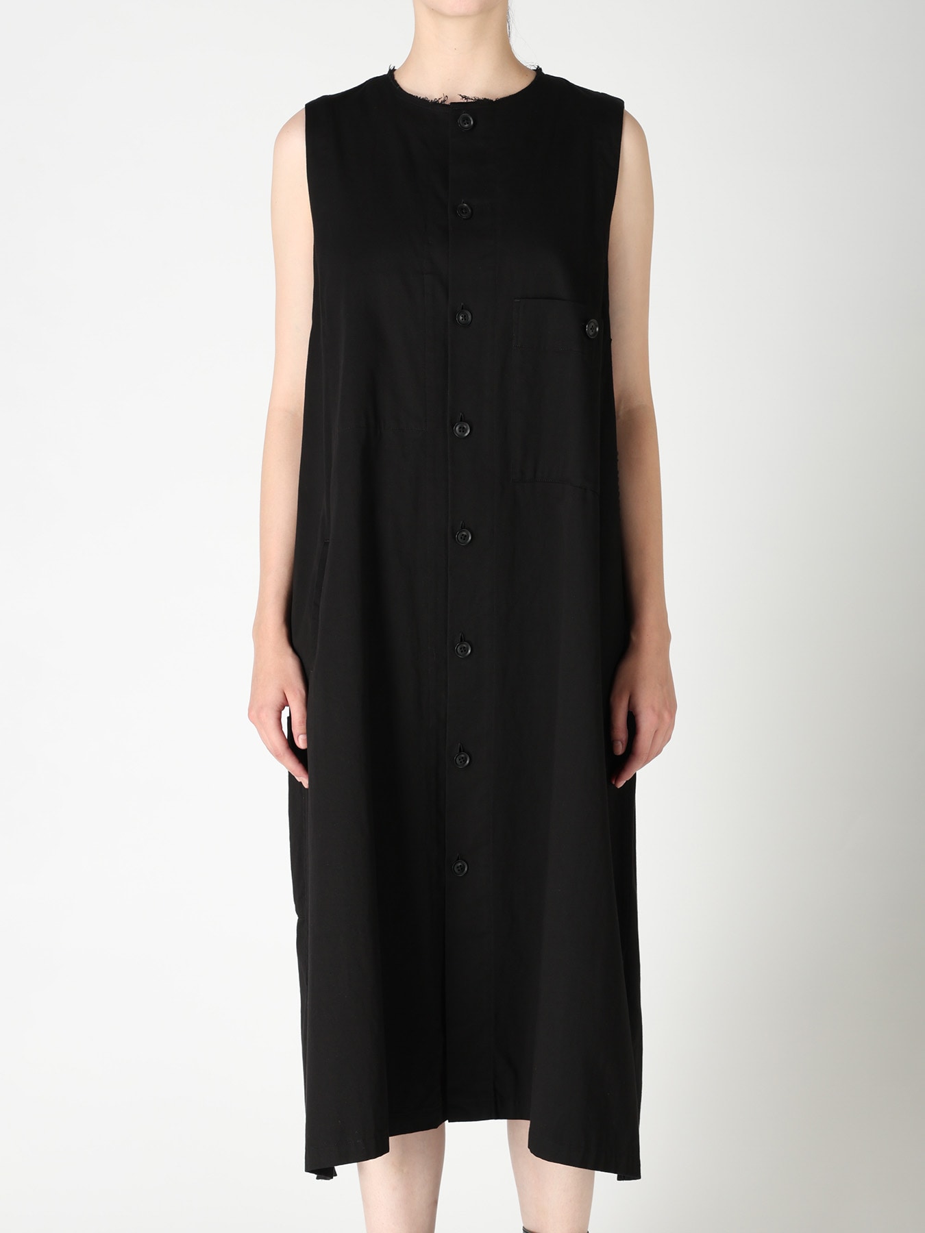 [Y's BORN PRODUCT] LONG POCKET DRESS