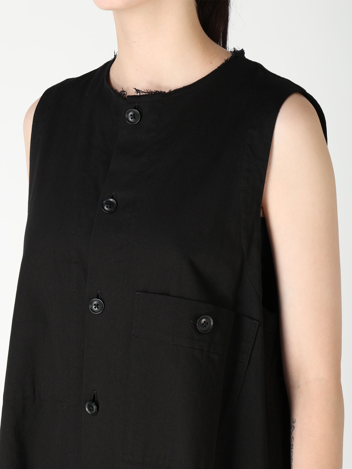 [Y's BORN PRODUCT] LONG POCKET DRESS