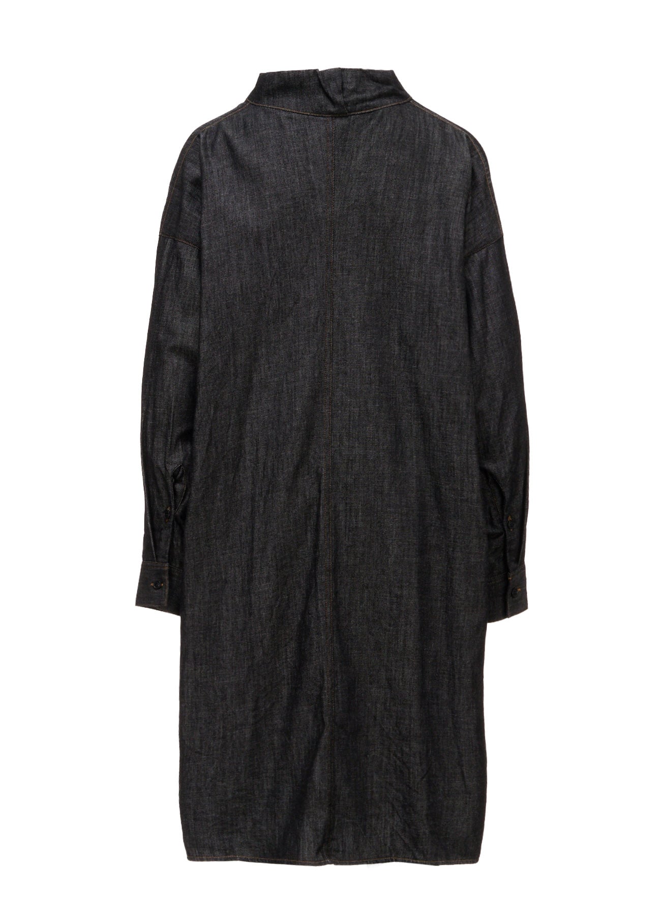 6OZ DENIM GOWN SHIRT DRESS