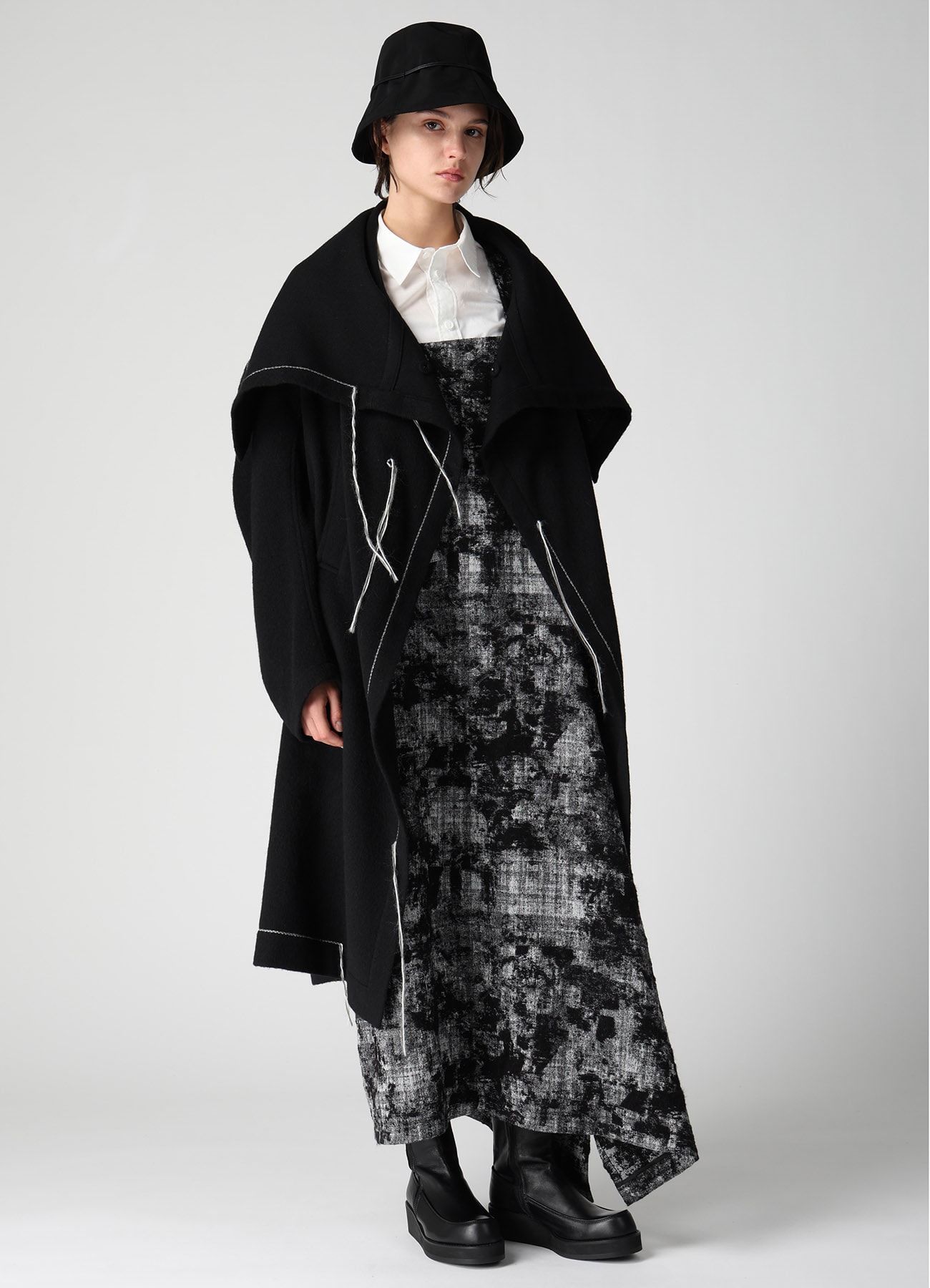 TA/PE CREPE DE CHINE CLOCHE