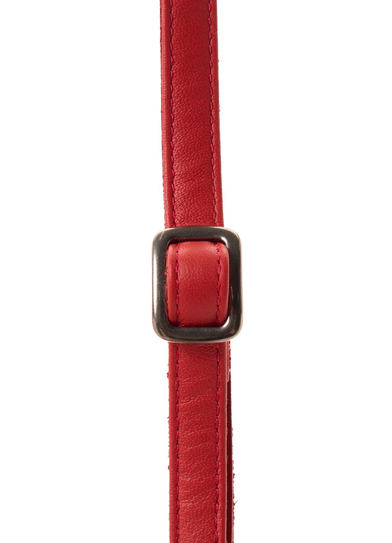 SEMI GLOSS LEATHER LACE-UP BAG