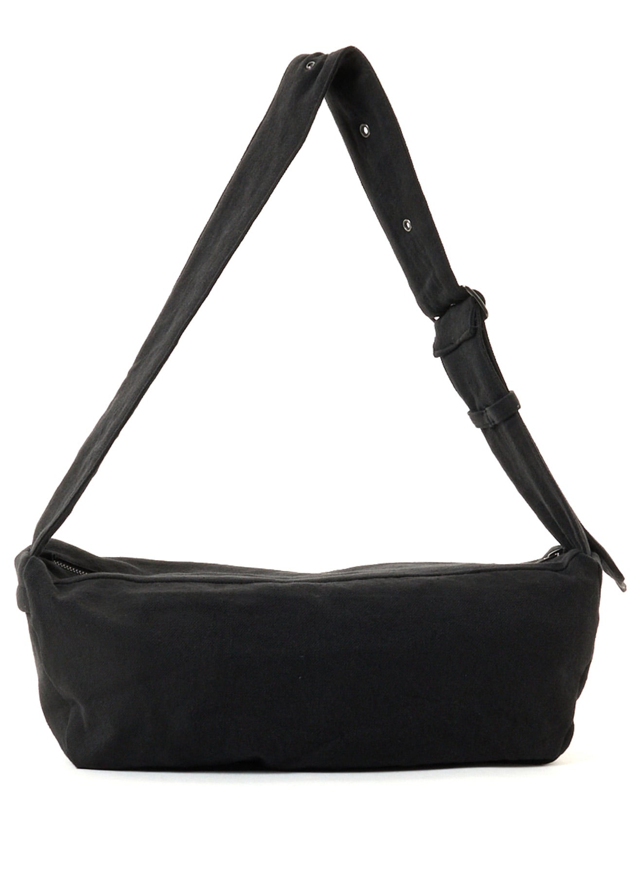 "ONE LIFE" COTTON/LINEN GABARDINE BOX SHOULDER BAG