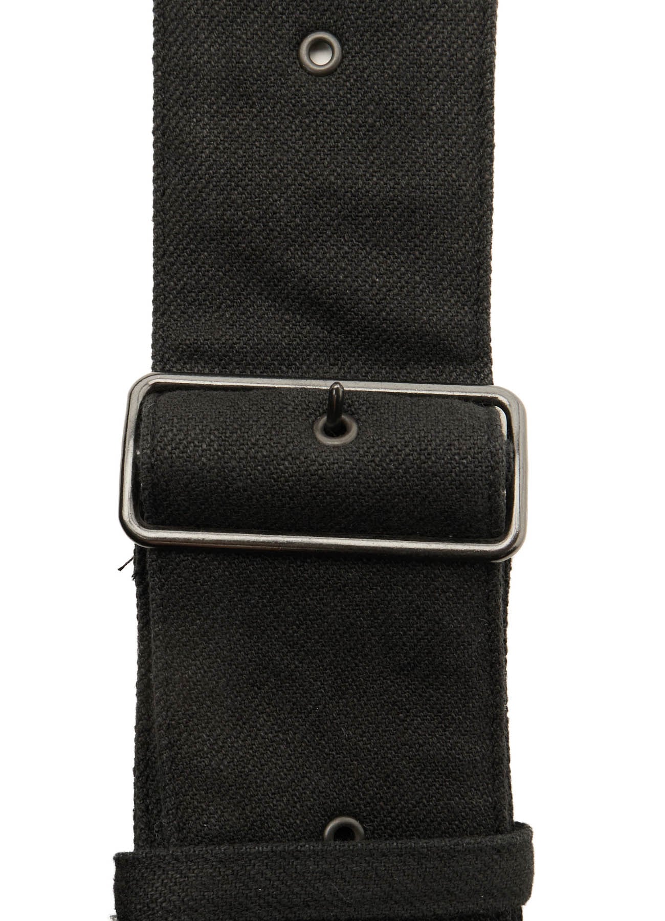 "ONE LIFE" COTTON/LINEN GABARDINE BOX SHOULDER BAG