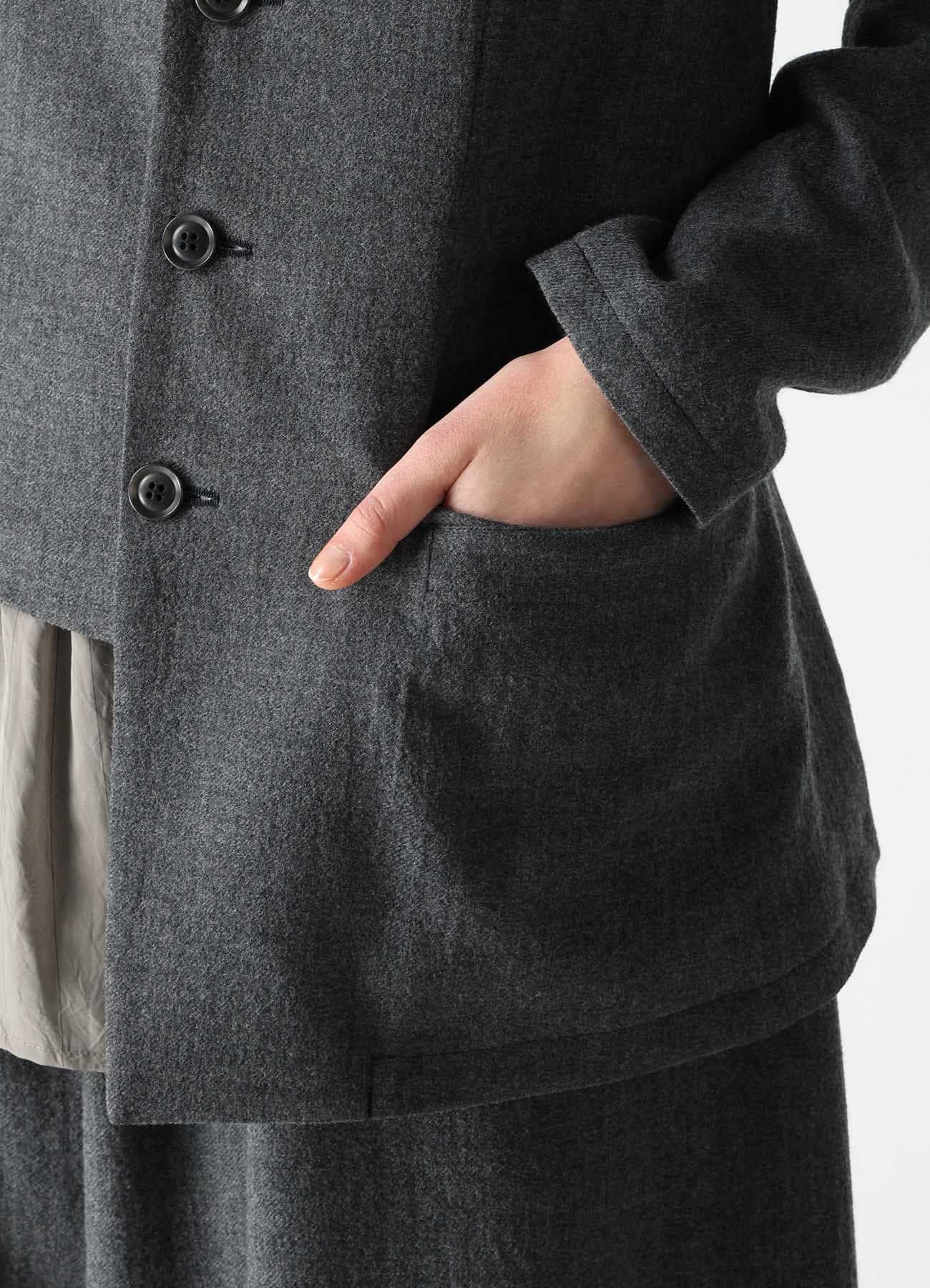 WOOL VIYELLA STRIPES JACKET