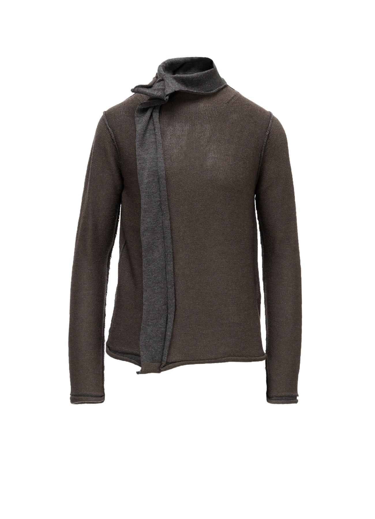 OVERSIZED MOHAIR BLEND V-NECK CARDIGAN(S Black): Y's｜THE SHOP