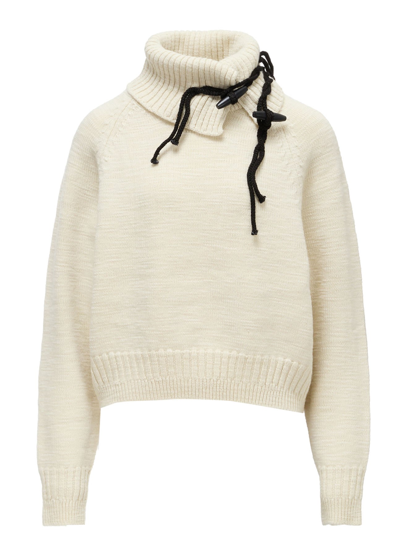 JERSEY TOGGLE BUTTON PULLOVER