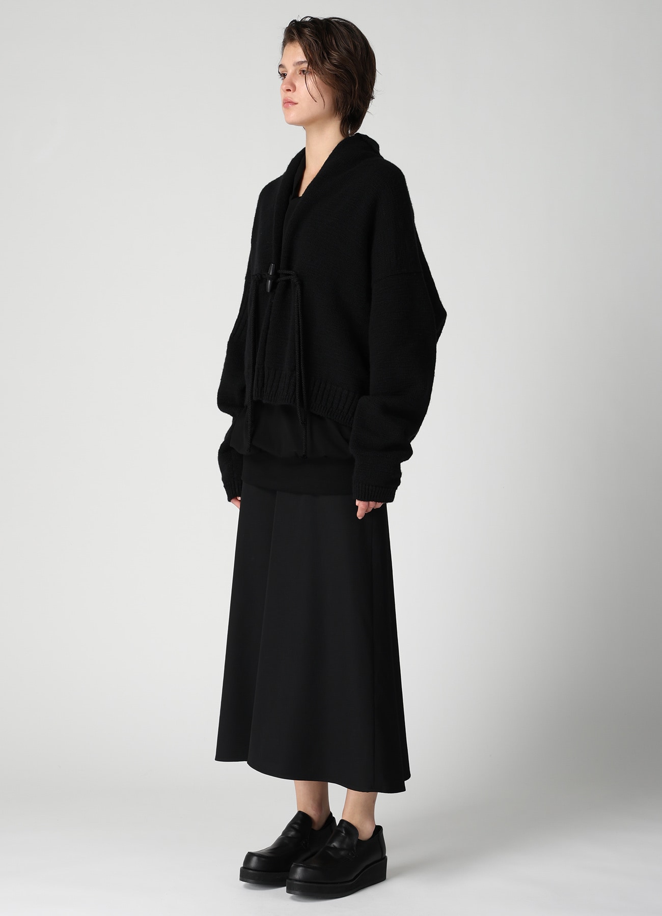 JERSEY TOGGLE BUTTON SHORT GOWN