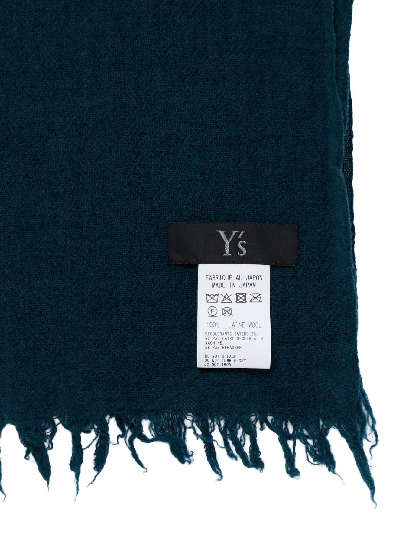 "ONE LIFE" WOOL BIG SCARF