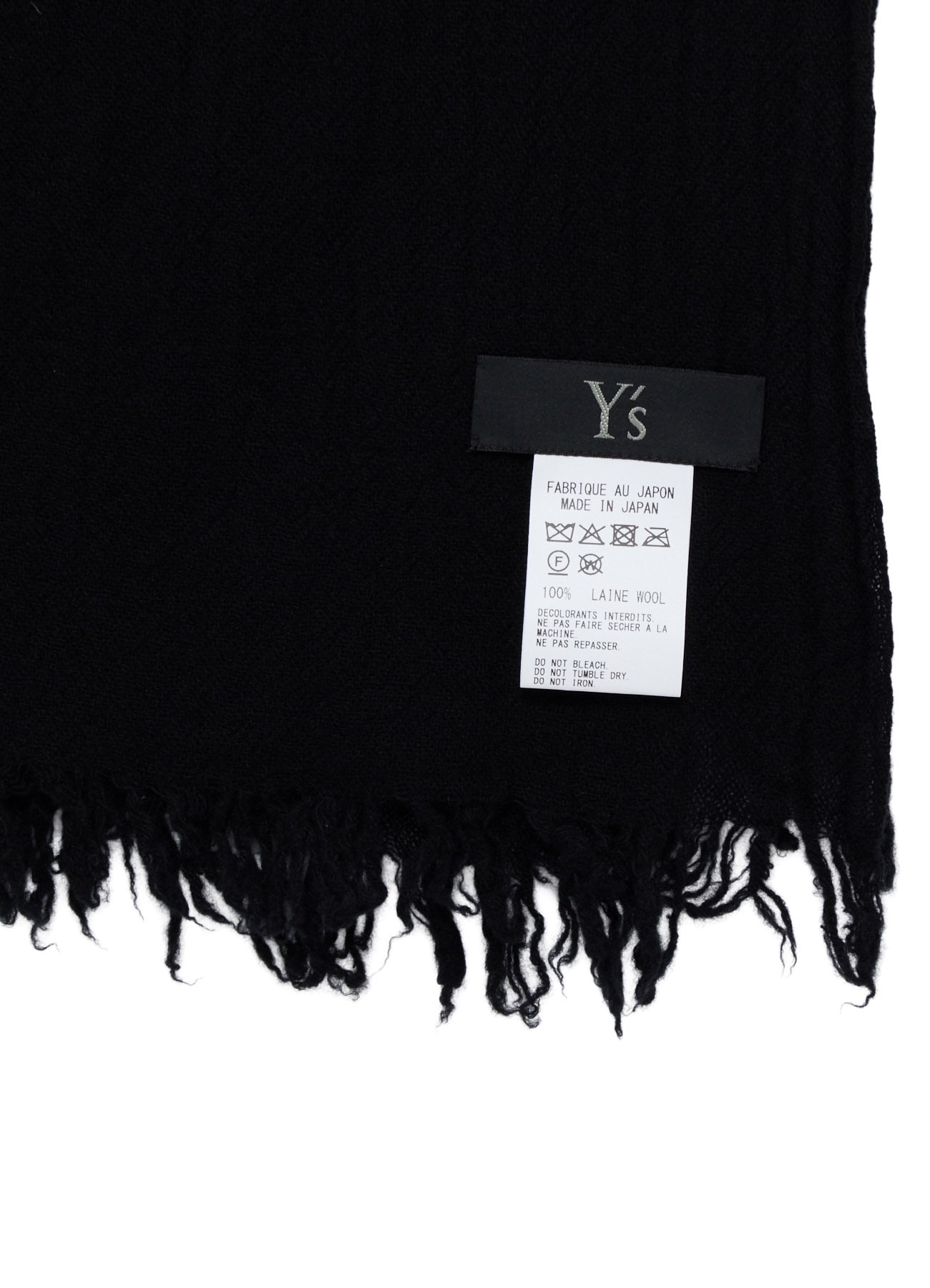 "ONE LIFE" WOOL BIG SCARF