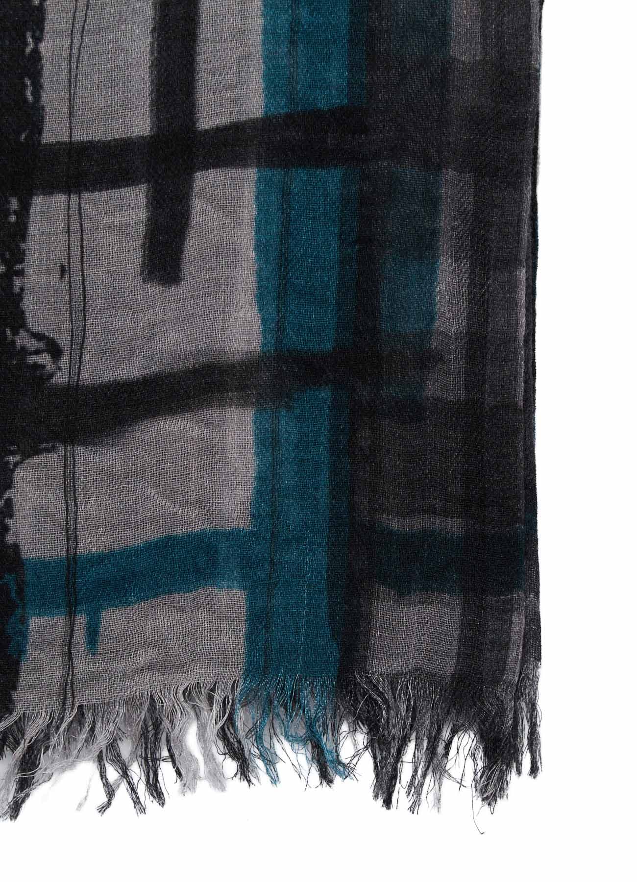 RAYON CASHMERE PRINT SCARF