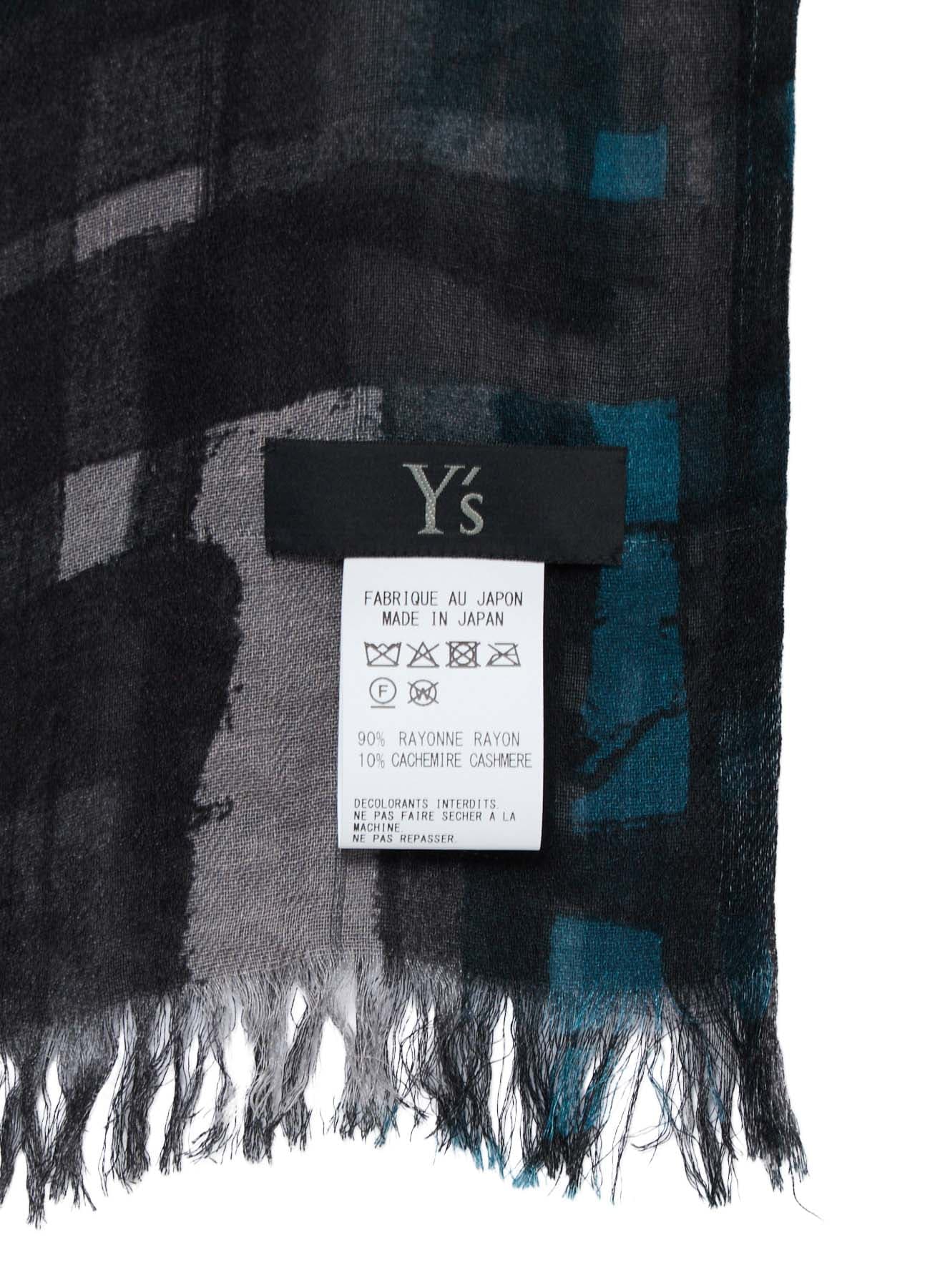 RAYON CASHMERE PRINT SCARF