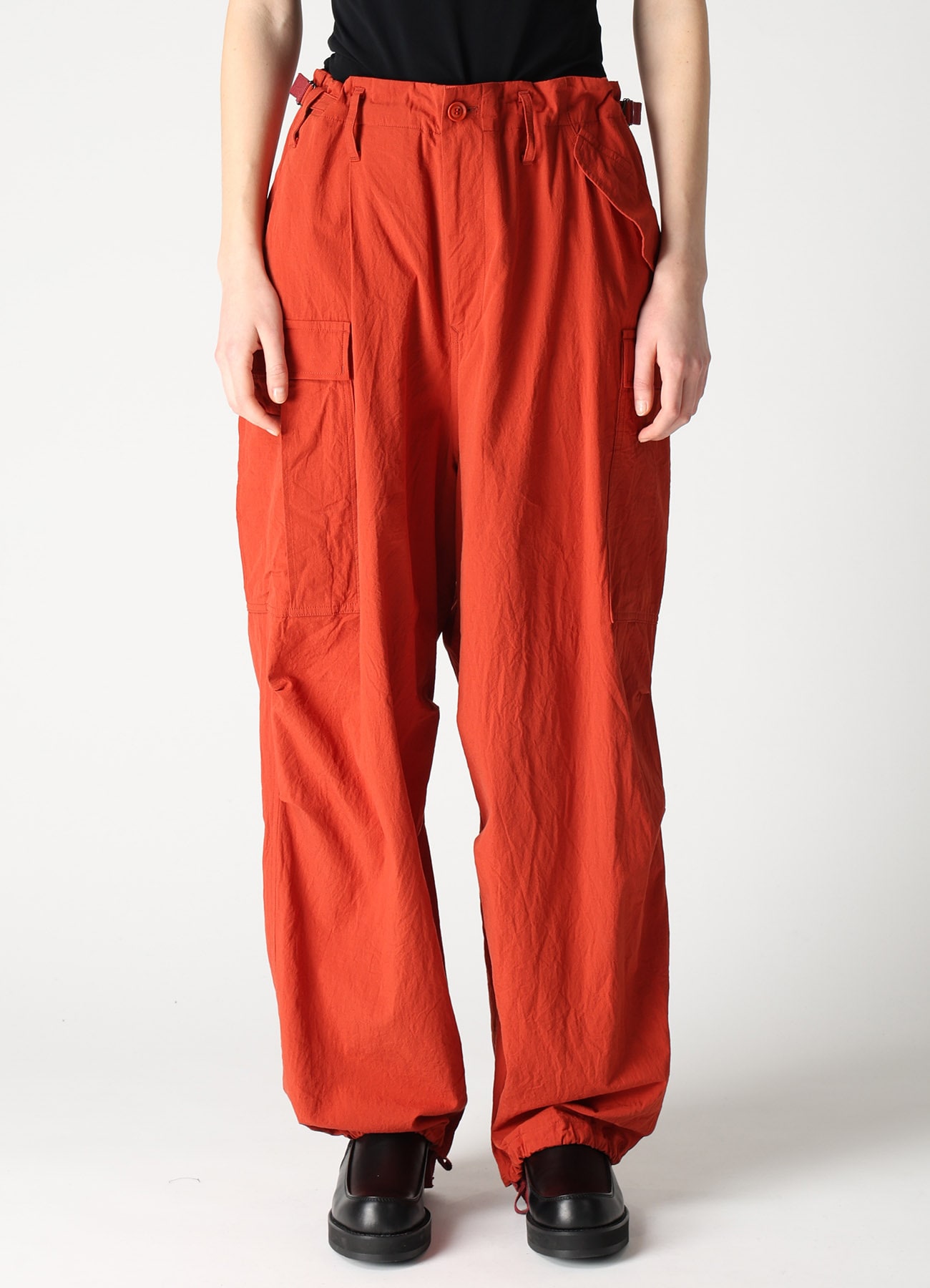 COTTON FLAX MILITARY PANTS