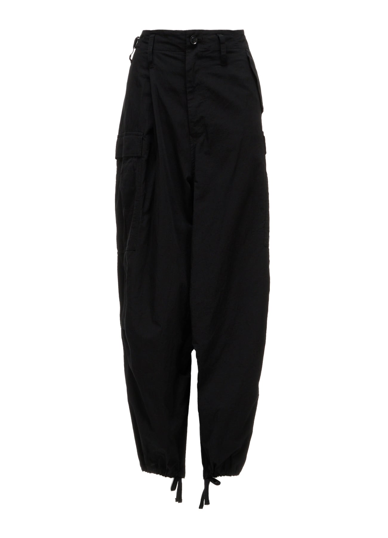 COTTON FLAX MILITARY PANTS