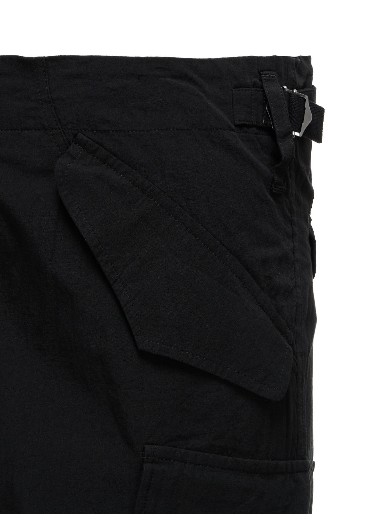 COTTON FLAX MILITARY PANTS