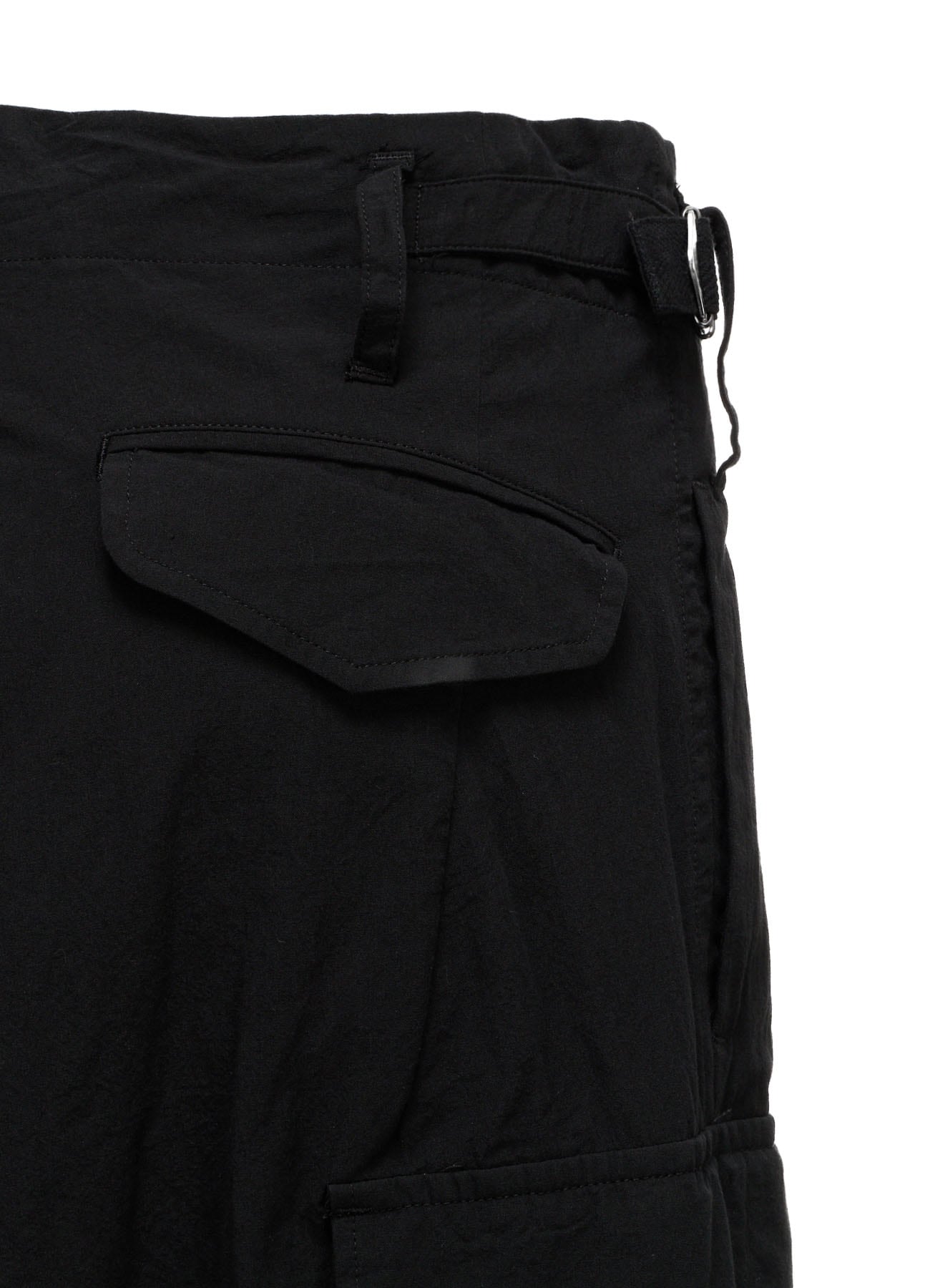 COTTON FLAX MILITARY PANTS