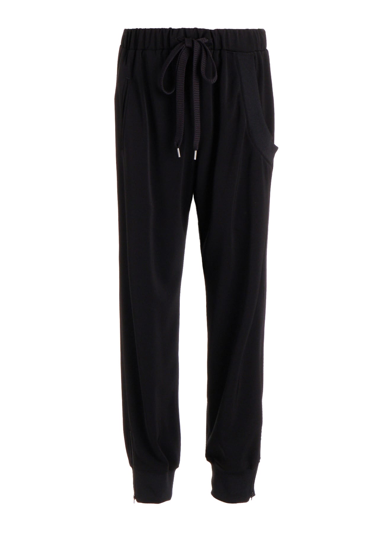 TA/PE STRETCH JERSEY HEM RIB PANTS