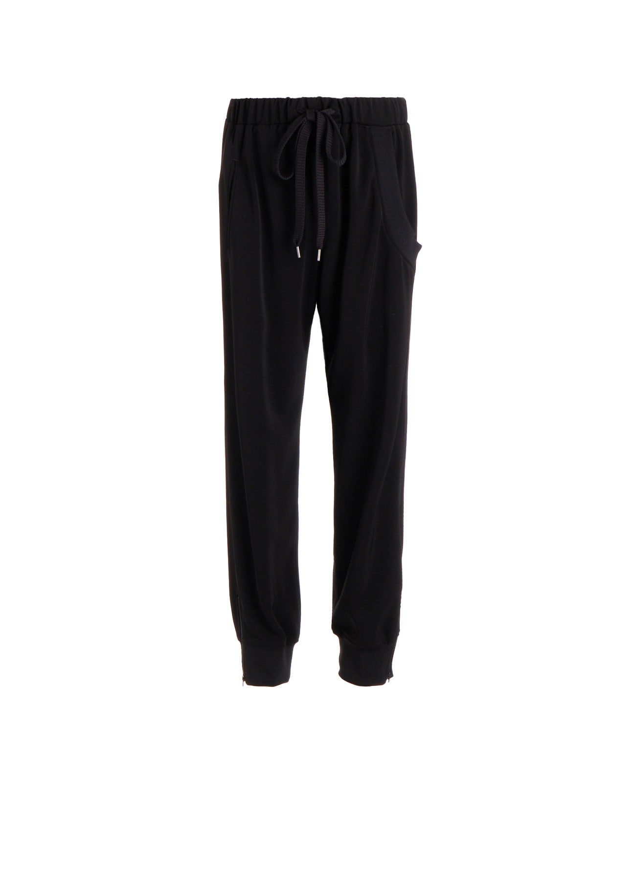 TA/PE STRETCH JERSEY HEM RIB PANTS