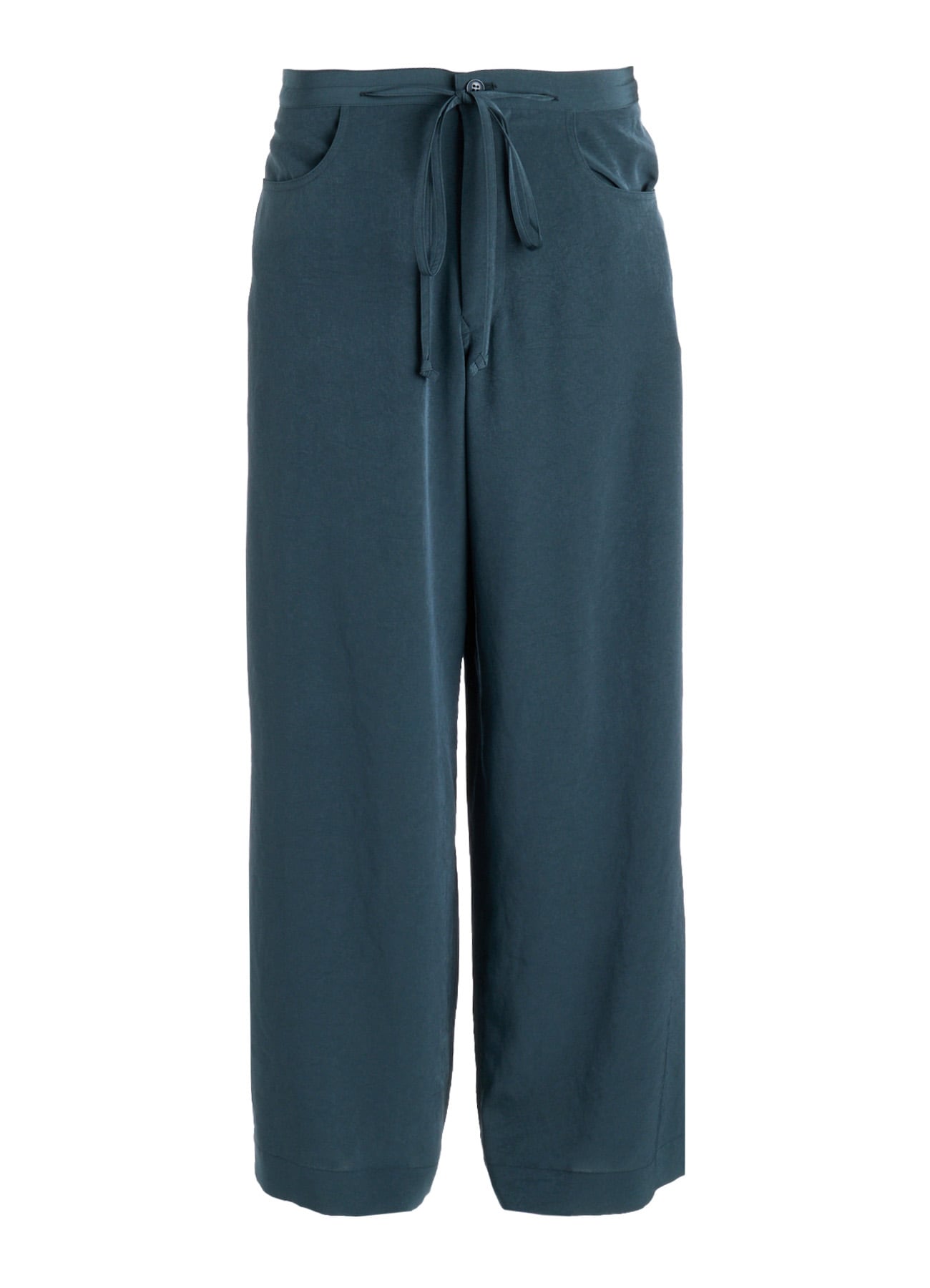 TA/PE CREPE DE CHINE WIDE PANTS