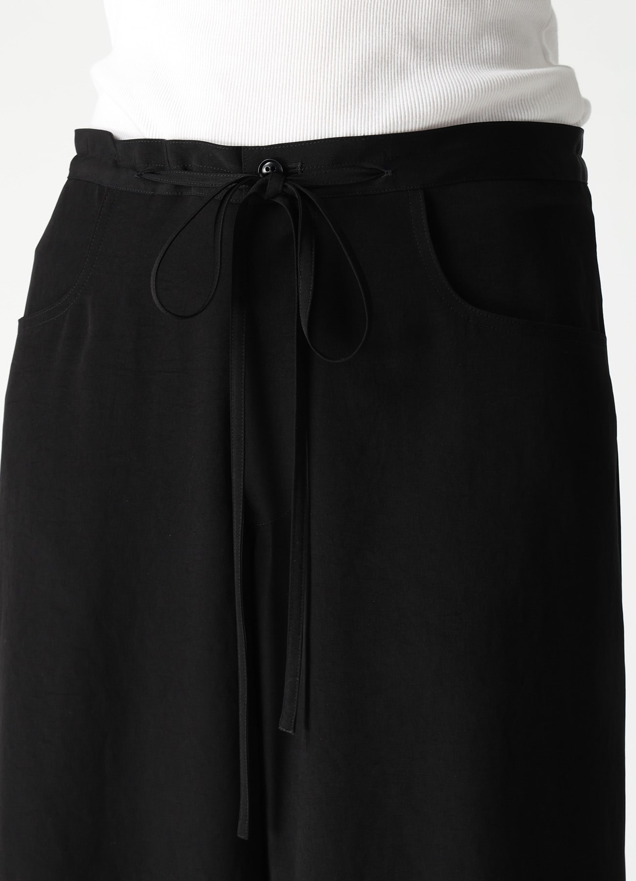 TA/PE CREPE DE CHINE WIDE PANTS
