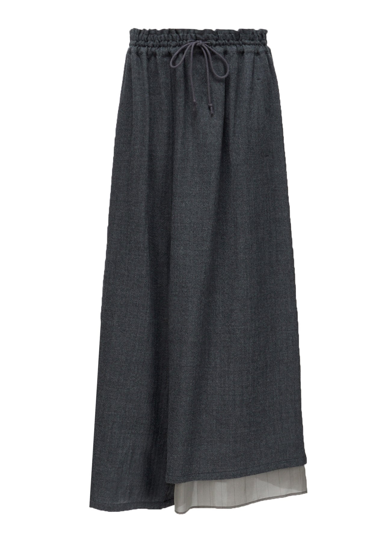 WOOL VIYELLA STRING PANTS