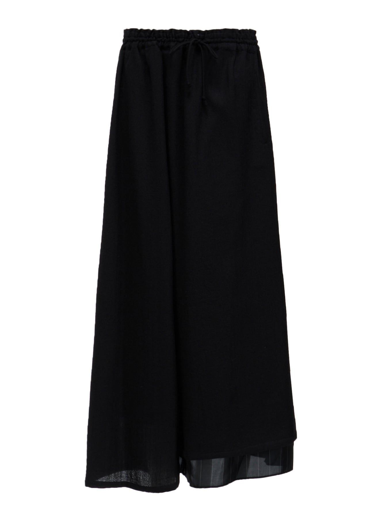 WOOL VIYELLA STRING PANTS