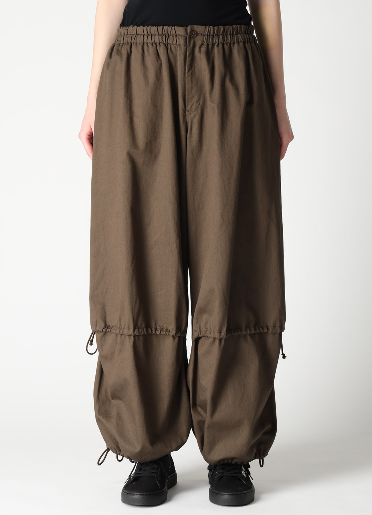[Y's BORN PRODUCT] DOUBLE GATHER PANTS