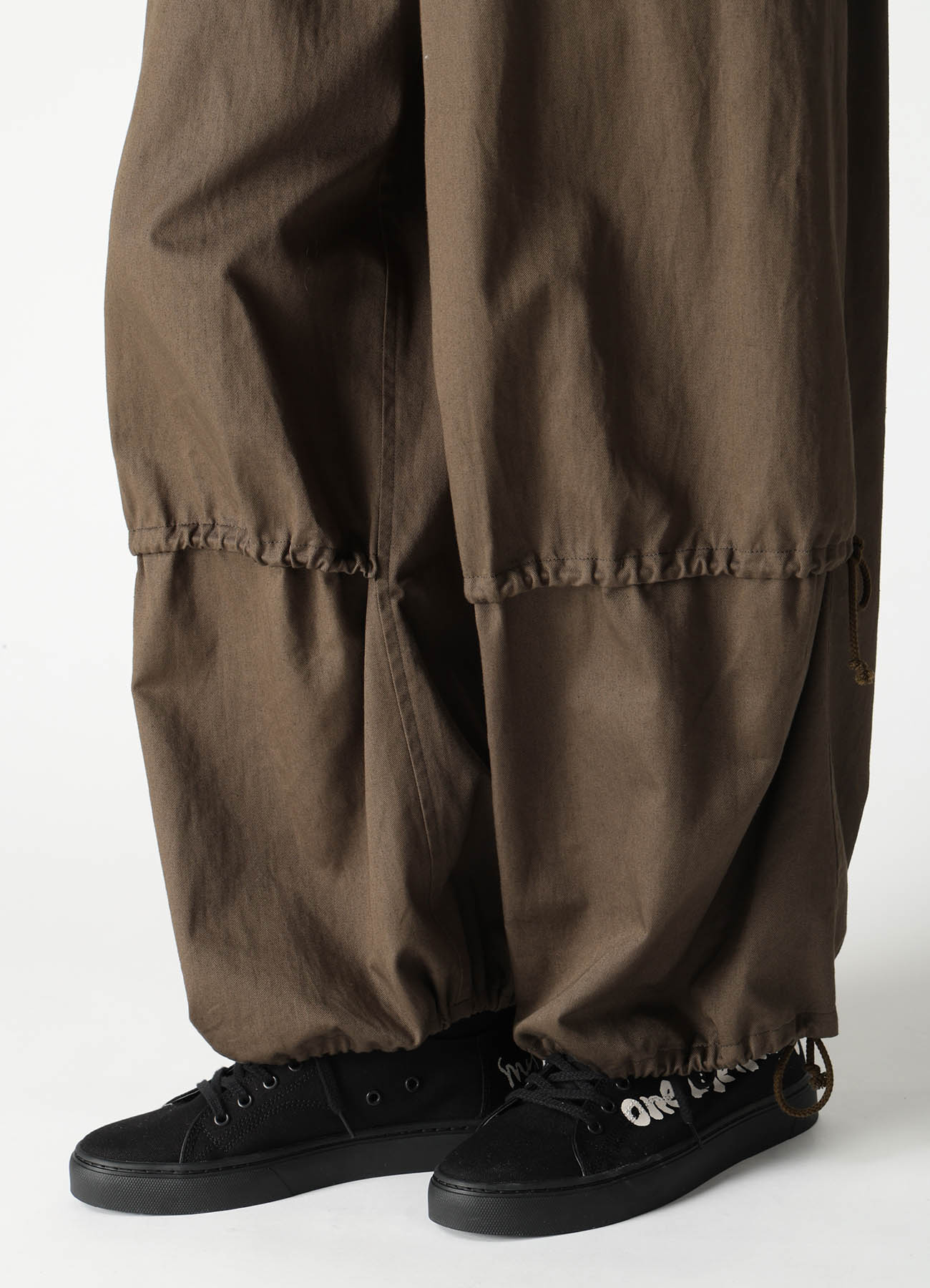 [Y's BORN PRODUCT] DOUBLE GATHER PANTS