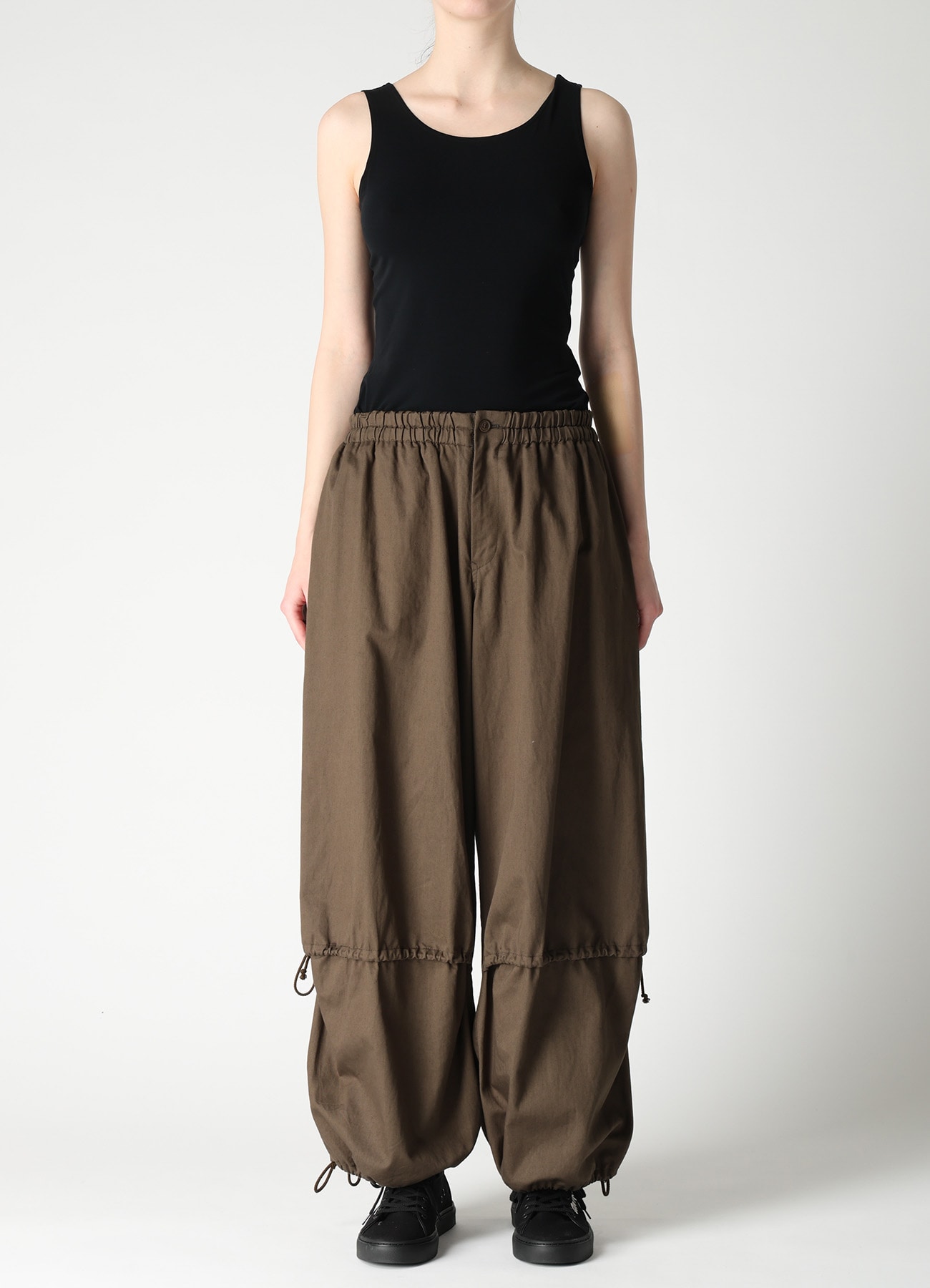 [Y's BORN PRODUCT] DOUBLE GATHER PANTS