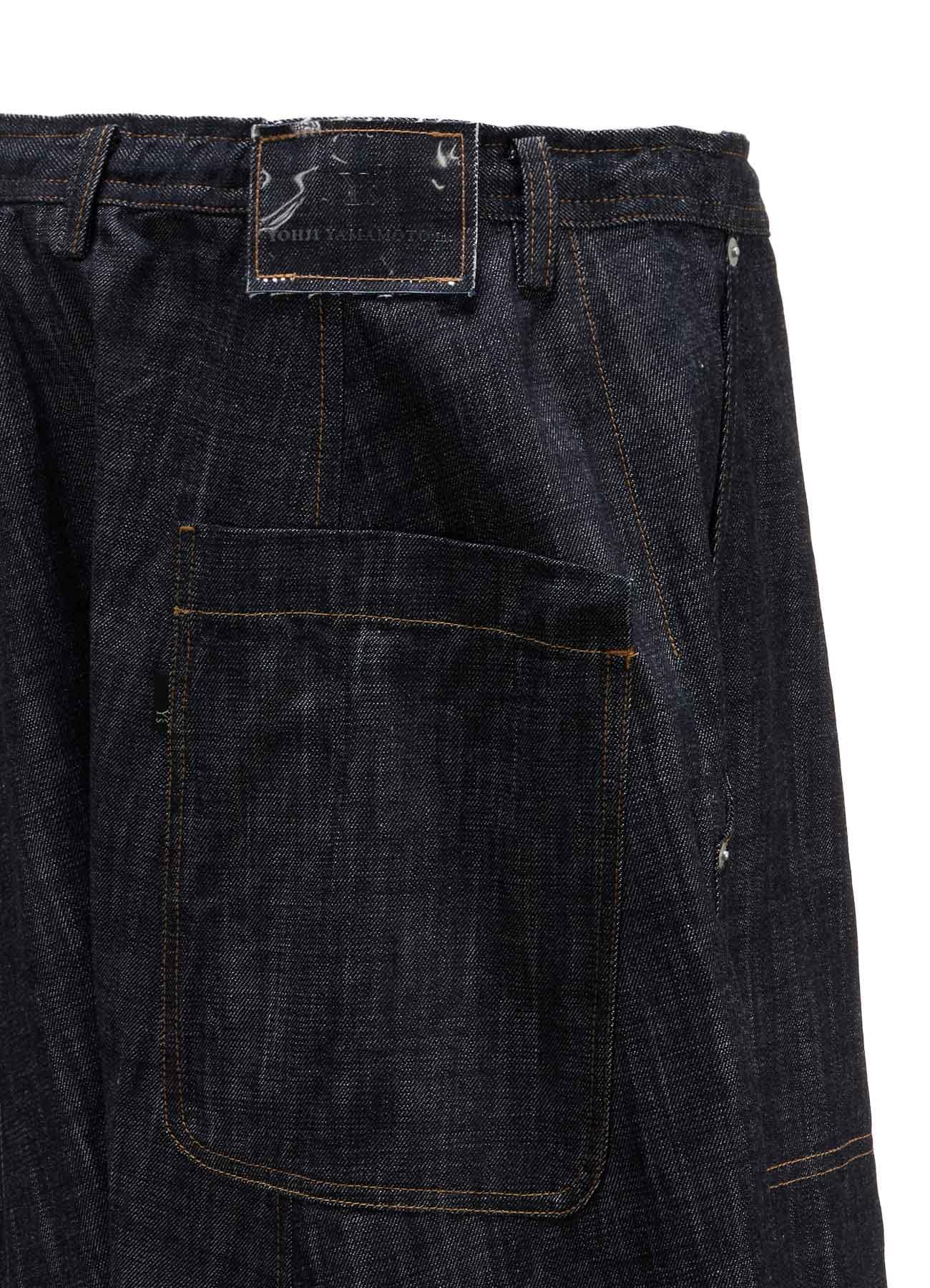 8OZ DENIM BACK DROP SAROUEL PANTS