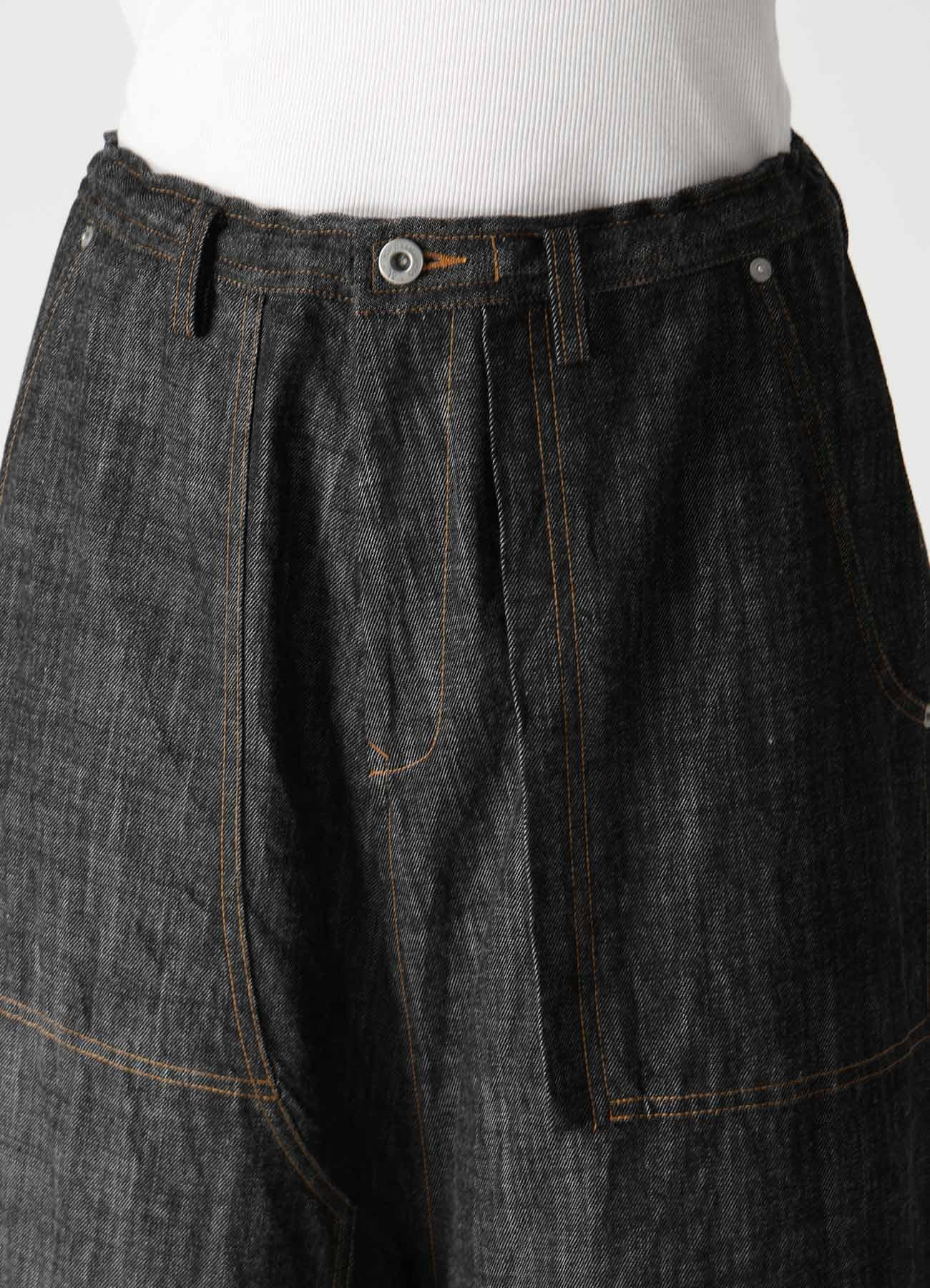 8OZ DENIM BACK DROP SAROUEL PANTS